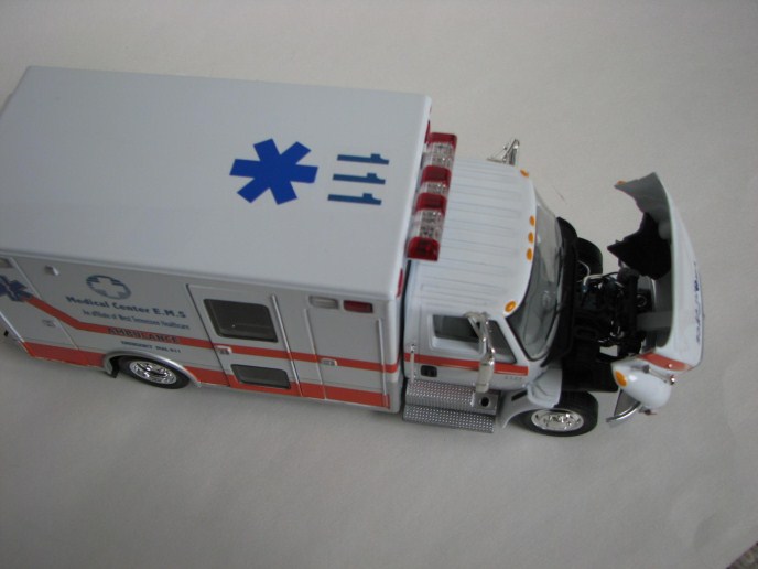 Customized First Gear 4400 International Ambulance