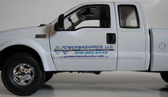 Custom Decals Ford F 250 pickup