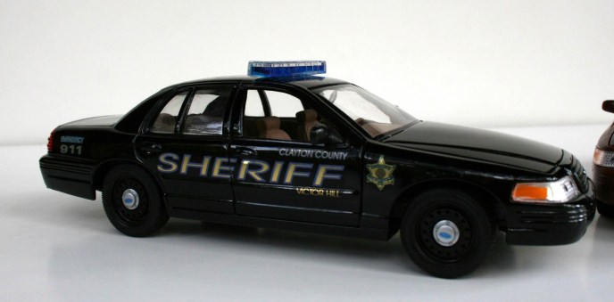 Custom Police Car Ford Crown Vic